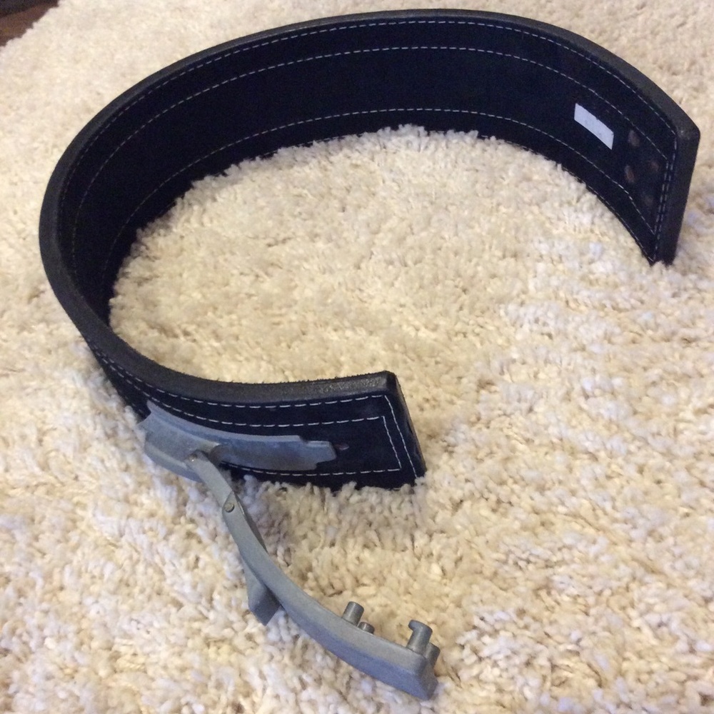 Leather Weightlifting Belt